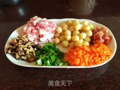 Make Qingxiang Sun Hai rice step 2
