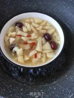 Make Peach stewed swallow nest step 11