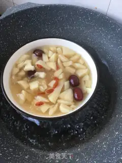 Make Peach stewed swallow nest step 13