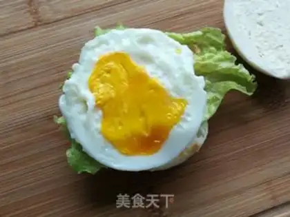 Make Eggburger step 3