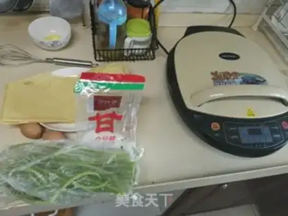 Make Delicious celery pancakes step 0