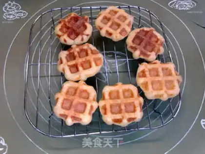 Make Peanut butter and waffles step 13