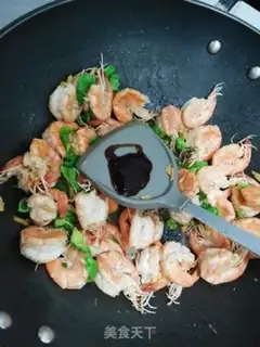 Make Spicy shrimp step 4