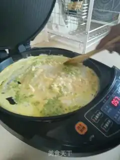 Make Delicious celery pancakes step 7