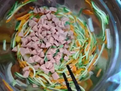 Make Vegetable pie step 2
