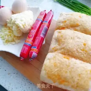 Make Toast cheese rolls step 0
