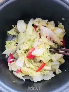 Make Tomato cabbage step 4