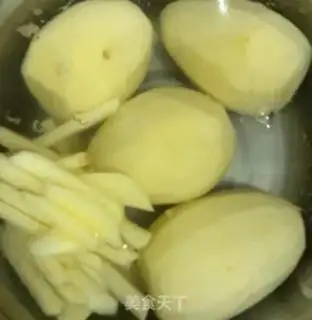 Make French fries step 0