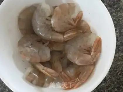 Make Sour shrimp step 0