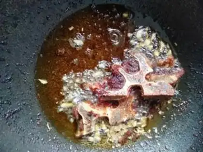 Make Fried cow bones step 11
