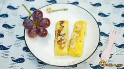 Make Cheese-fish pine rolls step 8