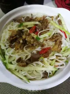 Make The eggplant meat noodles step 5