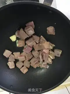 Make Black pepper beef step 2