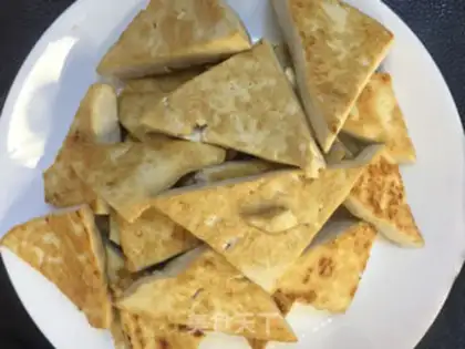 Make Lunch gravy tofu step 2