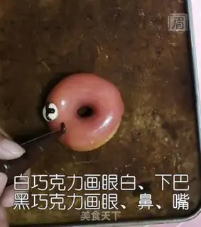 Make Funny cartoon donuts step 6