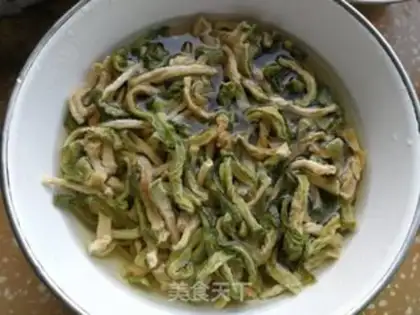Make Blue radish dry meat step 4