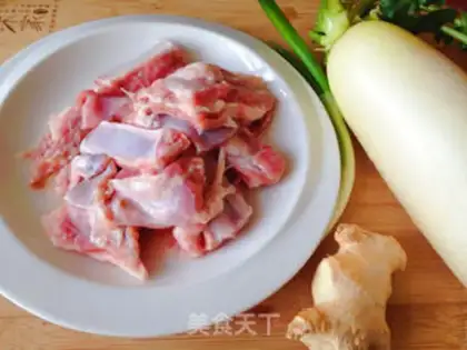 Make radish lamb chops step 0