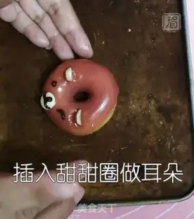 Make Funny cartoon donuts step 8