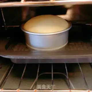 Make Peach birthday cake step 9