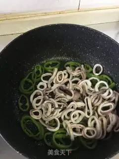 Make Black pepper squid step 5