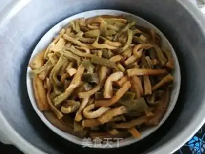 Make Blue radish dry meat step 8