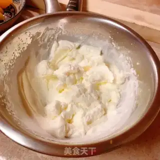 Make Peach birthday cake step 11