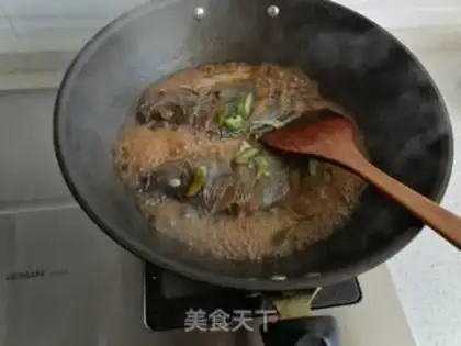 Make Red burning of saltfish step 5