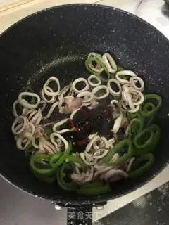 Make Black pepper squid step 6