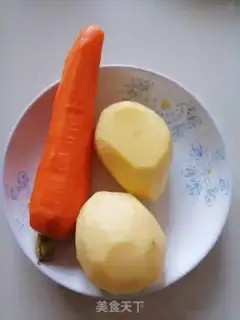 Make Potato carrots step 0