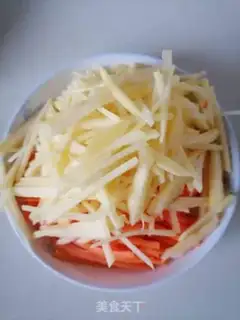 Make Potato carrots step 1