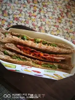 Make Whole wheat sandwich step 24