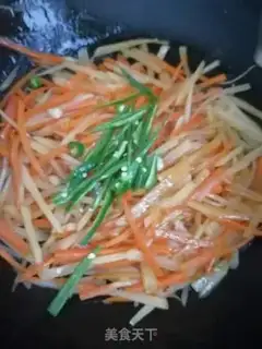 Make Potato carrots step 4