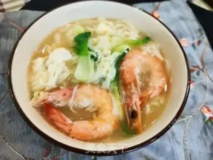 Make Shrimp noodles step 12