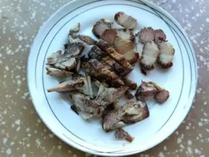 Make Pumpkin sprouts step 1
