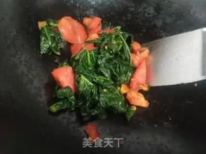 Make Tomato fried potatoes step 5