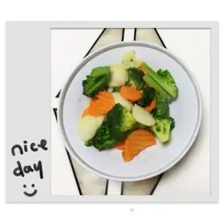 Make Carrot broccoli step 4
