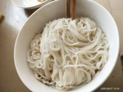 Make Fried egg noodles step 10