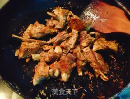 Make Routine lamb chops step 8