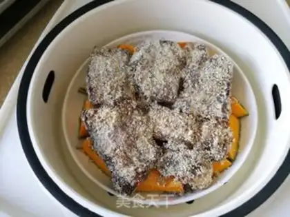 Make Pumpkin steam step 7
