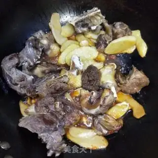 Make Chestnut tea duck step 7