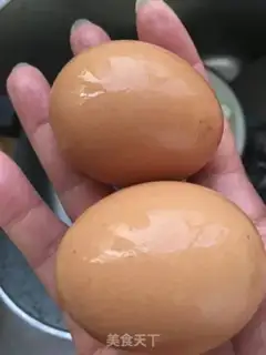 Make Spoon fan egg soup step 7
