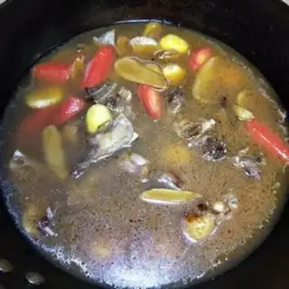 Make Chestnut tea duck step 9