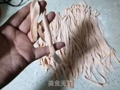 Make Carrot noodles step 5