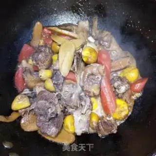Make Chestnut tea duck step 10