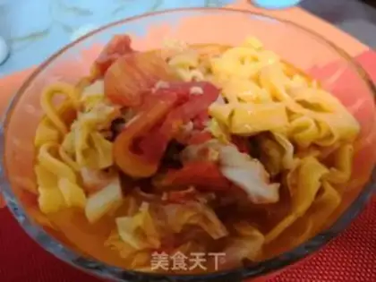Make Carrot noodles step 8