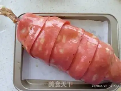 Make Luffy chicken leg step 9