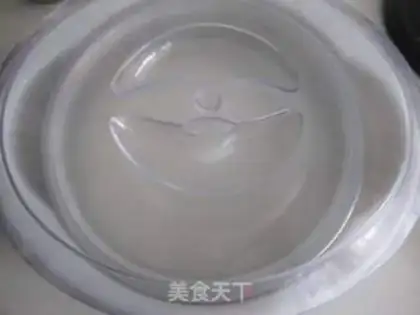 Make Rose yogurt step 1