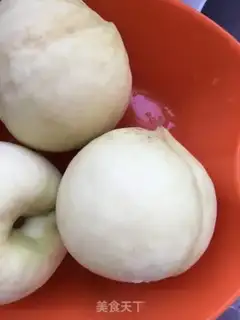 Make Peach cans step 1