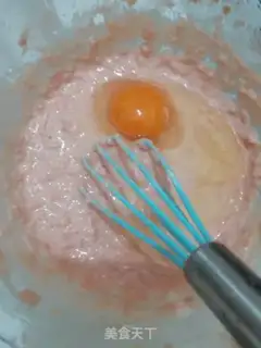 Make Tomato eggcake step 2