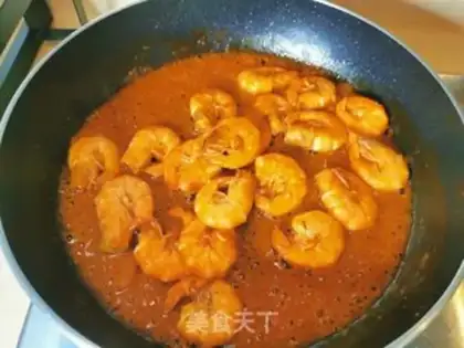 Make Tomato shrimp step 3